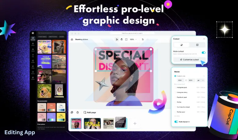 CapCut Video Editor Running on Windows PC


