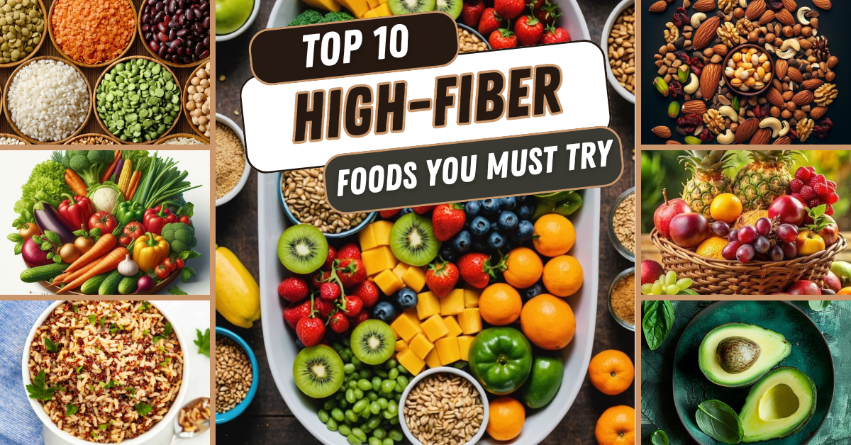 High-Fiber Foods for Digestion to Improve Your Gut Health